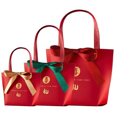 中国风大容量手提式伴手礼空盒子