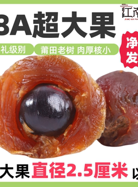 江南畔18A超大果桂圆干莆田老树桂圆肉非无核新货壳薄肉厚龙眼干