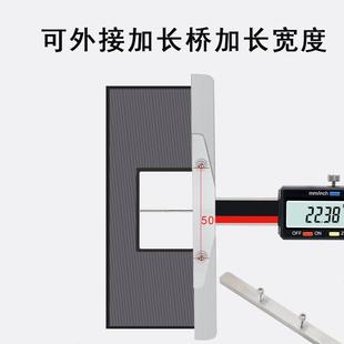 JST数显深度尺0 100细杆深度尺深孔测量仪轮胎花纹圆杆深度尺