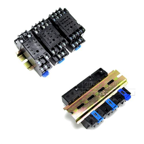 继电器底座PYF14A 配HH54P MY4NJ H3Y MY4N HH54PL通用14孔底座