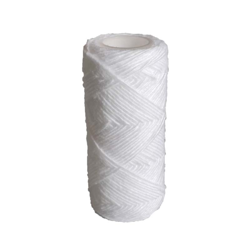 5英寸线绕滤芯60x30x125雷射切割机冷水机工业绕线滤芯通用5微米