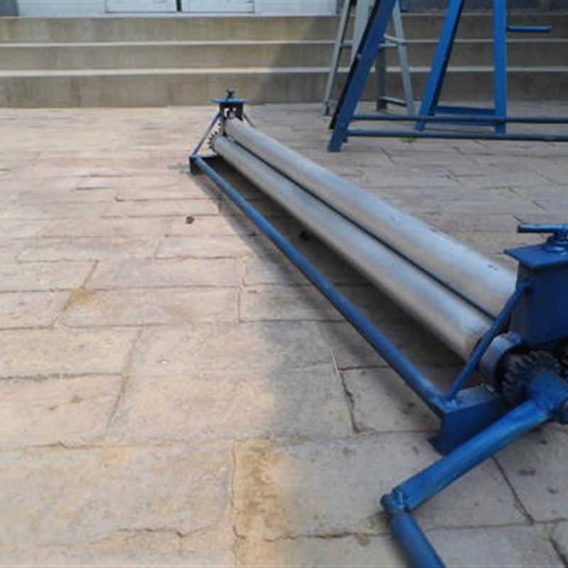 手动卷圆机铁皮保温压边机小型卷板机不锈钢电动滚圆机铝皮咬口机