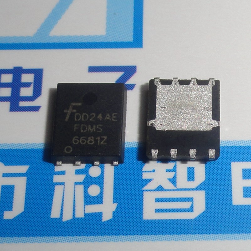 一只也可直拍FDMS6681Z 6681Z QFN8 全新进口原装 MOS管
