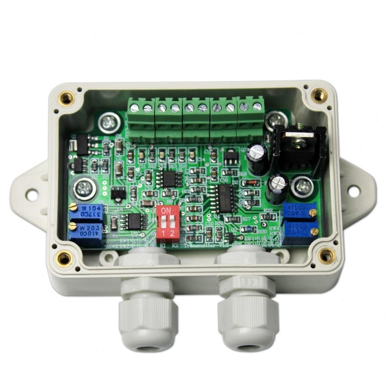 称重变送器重量放大器4-20MA测力传感器电压电流转换器0-10v0-5u.
