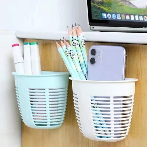 免打孔厨房浴室收纳篮壁挂沥水篮家用挂篮置物