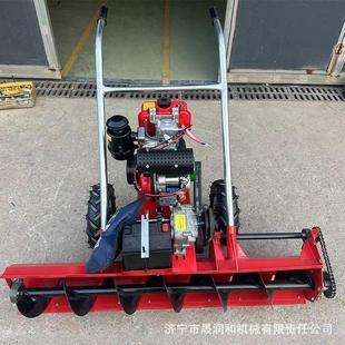 除雪57设备现手货 汽油蛟机带动简易式 龙除雪机 小型推走自式