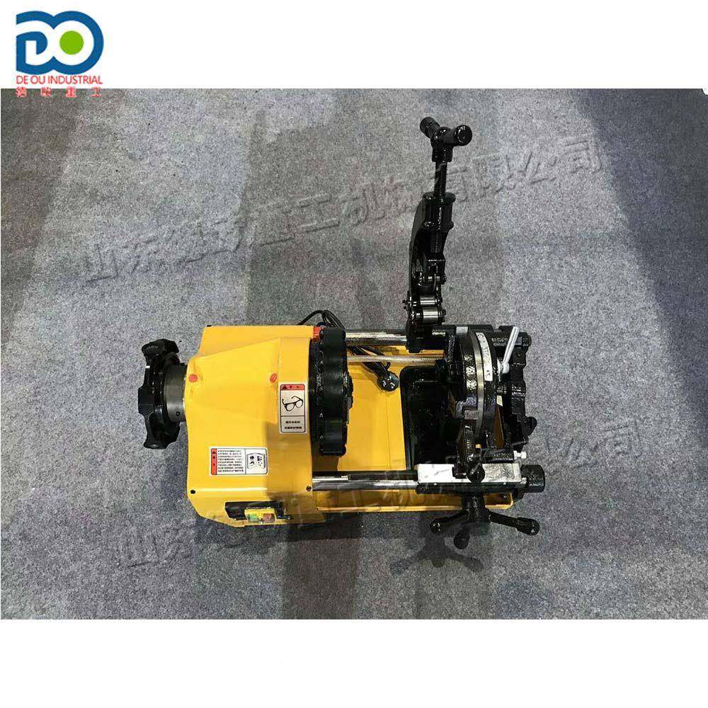 电动切管套丝机  小型电动液压镀牙钢管铰机便携锌式钢管车丝机