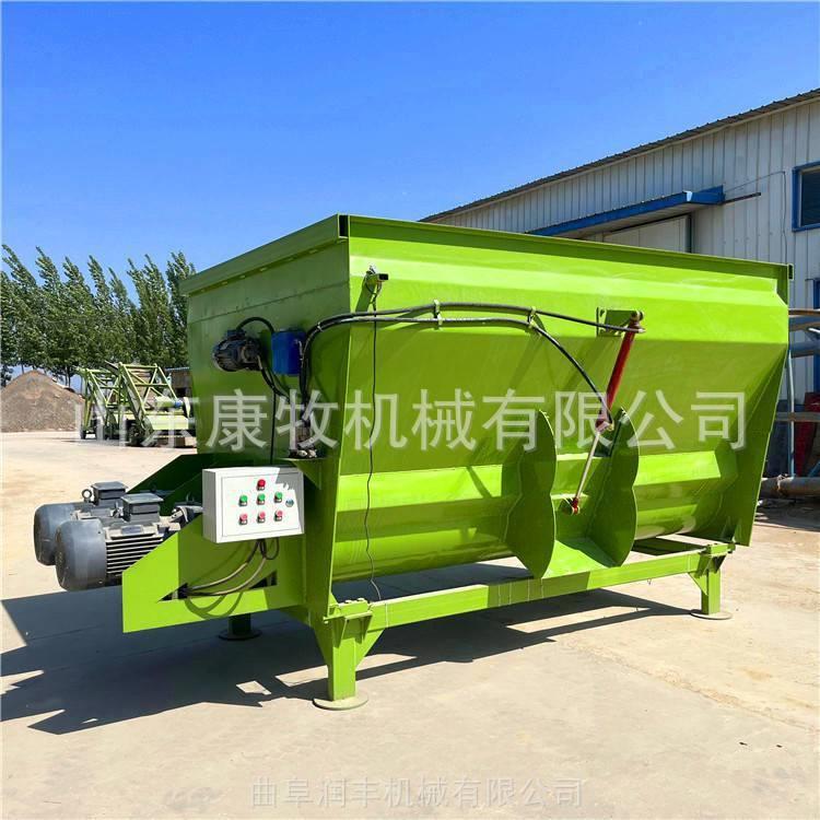 立式4立方2全GZJ拌日草粮搅机牛羊饲料搅拌机双轴粉碎搅机