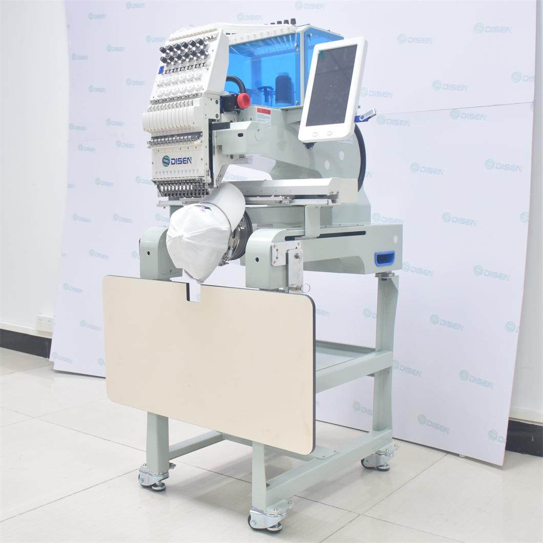 经济型全自动938单头电脑e绣花机帽绣机价格 bat mroidery machih