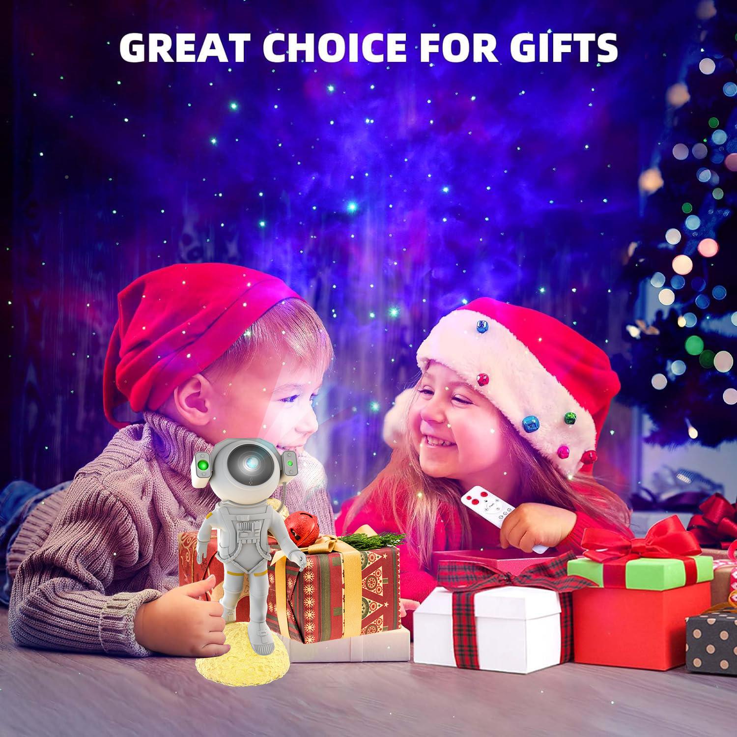 三代品人宇航员TON外新形星空灯太空投影灯满天星氛围灯太空人摆