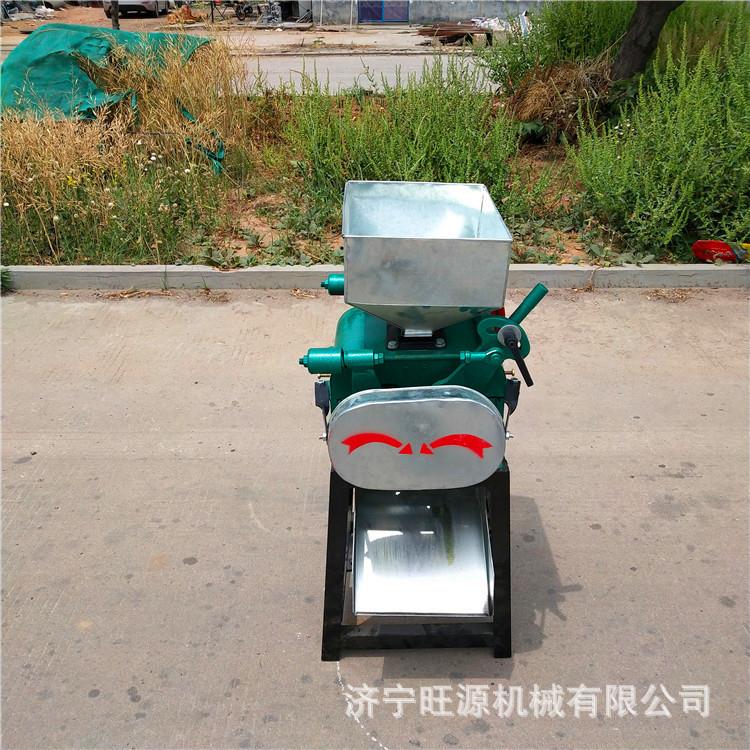 VUJ小型粮食扁机 多功能挤大豆挤扁机 麦家用挤电燕扁机