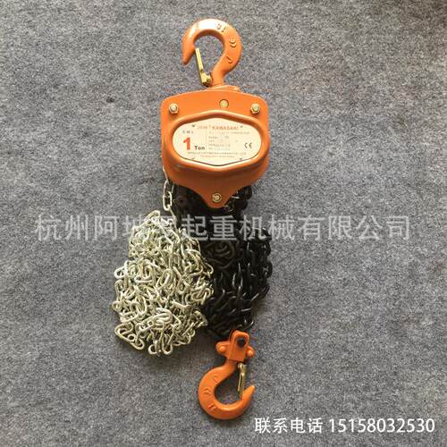 厂供应手拉家葫芦1t 3m1TD 吨3米米5米6起重手动葫芦倒链链条长度