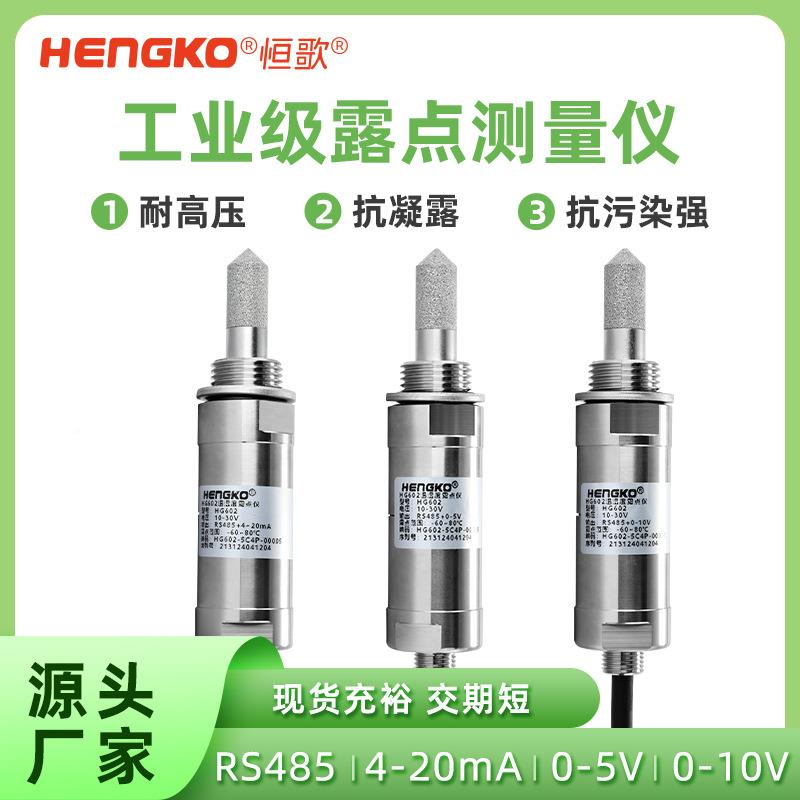 仪厂家新冷干机用露点出两品种信号输工业级温湿度HG602露露点测