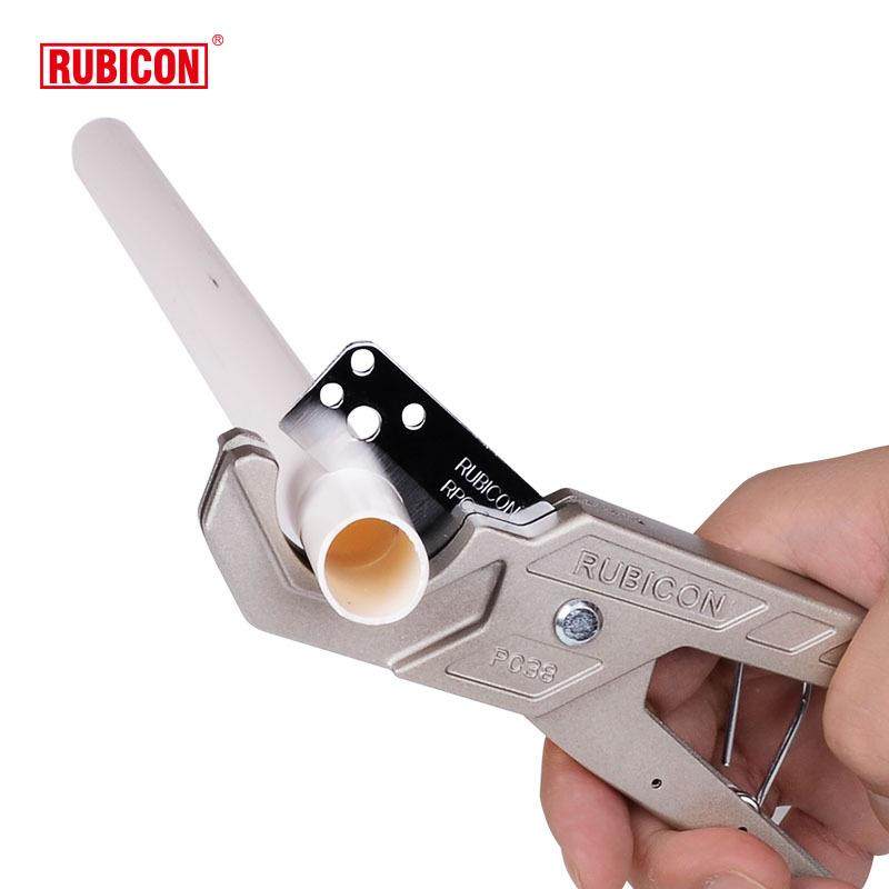 日本RPC-38RUB.ICON 85寸剪铝柄软材管胶喉剪刀钳SK5质 RPC-38