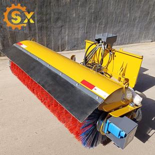 除政雪滚刷机路CUT面路雪扫设备市道公路清雪铲车大型车载式 扫雪