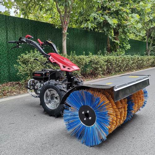 手推小型扫雪机马路积雪全车ODC轮清齿雪机小刷区物业站学校滚清