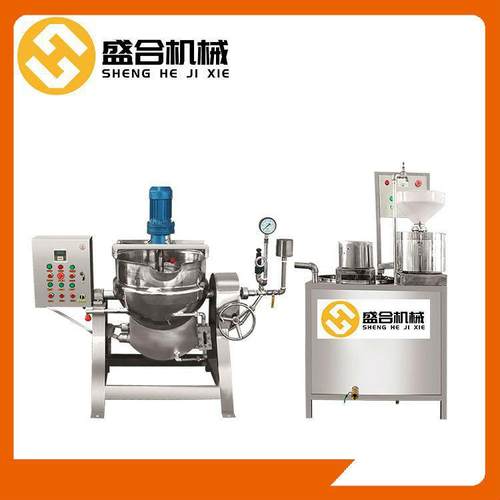 全自动机豆腐CJS渣豆分离磨浆 智能腐机 盛浆合豆制品成套设备