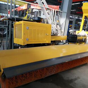 扫雪设备清雪滚刷推 推雪铲式 车载除机环卫雪车改皮BAF卡装 载机装