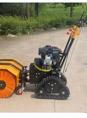 65552马手推扫雪机可更换抛雪 SD80力0履头带扫.雪机手推履带扫雪