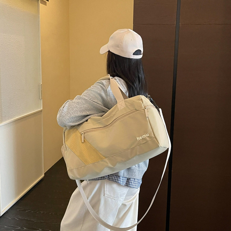 大容量行李收纳旅行包独立鞋仓游泳瑜伽健身包运动训练包鞋袋便携
