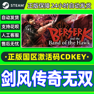 CDK正版 Steam剑风传奇无双BERSERK Band国区激活码 the PC游戏 and