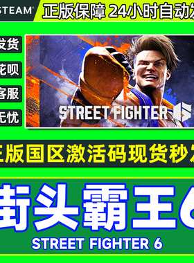 Steam 街头霸王6 街霸6 Street Fighter 6 国区激活码CDKey 游戏