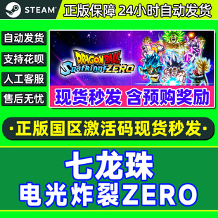 国区激活码 Steam ZERO Sparking CDKEY 七龙珠电光炸裂ZERO