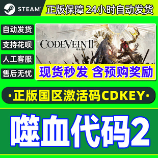 Steam 噬血代码2 CODE VEIN II 国区激活码CDKey PC中文正版游戏