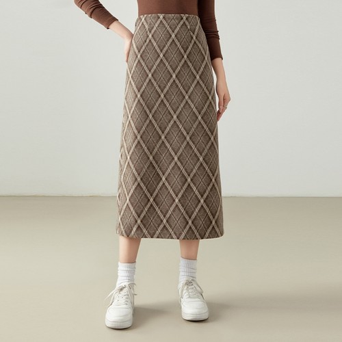 DPY设计师款优雅风格半身裙DPYS04B2C9009QN春秋