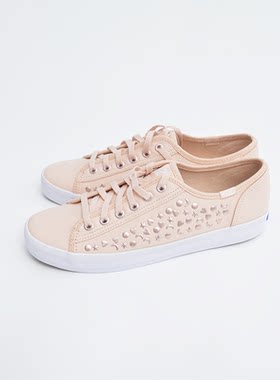 Keds  K009女式系带帆布鞋轻便胶鞋WF60088