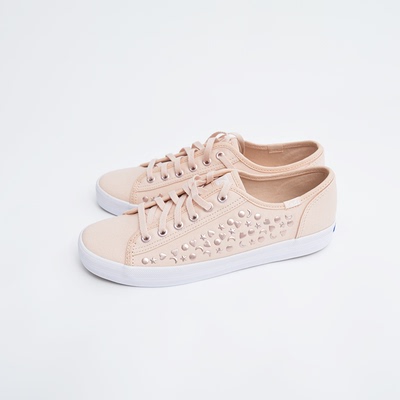 Keds  K009女式系带帆布鞋轻便胶鞋WF60088