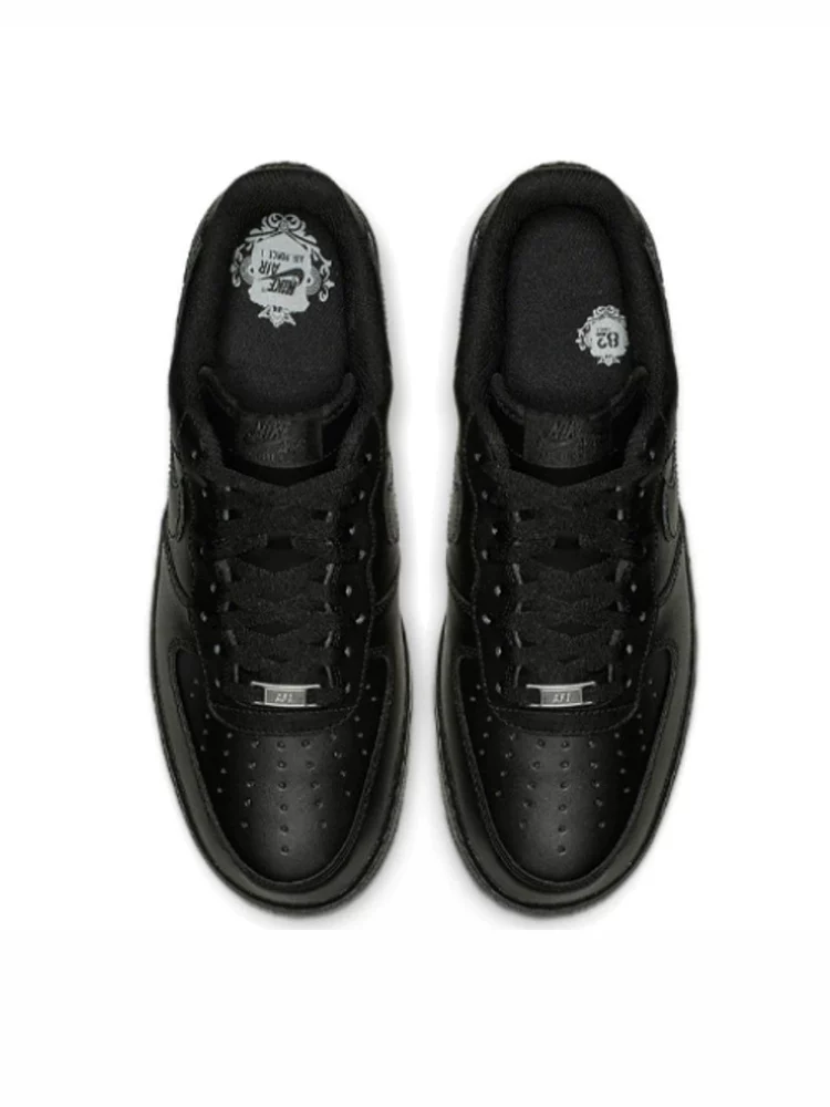 Черные кроссовки Nike Air Force No. 1 мужские кеды CW2288-001 Air Force No. 1 из натуральной кожи