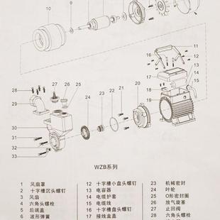 水井自来水自吸泵增压小型深井抽水机全自动家用高压220v单相功率