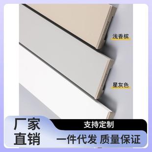 双轨滑轨导轨静音滑轮一体挂钩 7Q56极简铝合金连体窗帘轨道盒顶装