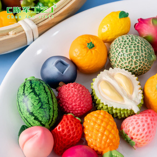 饰品迷你小摆件拆盲袋 创意配件微景观创意仿真水果盲袋萌粒diy装