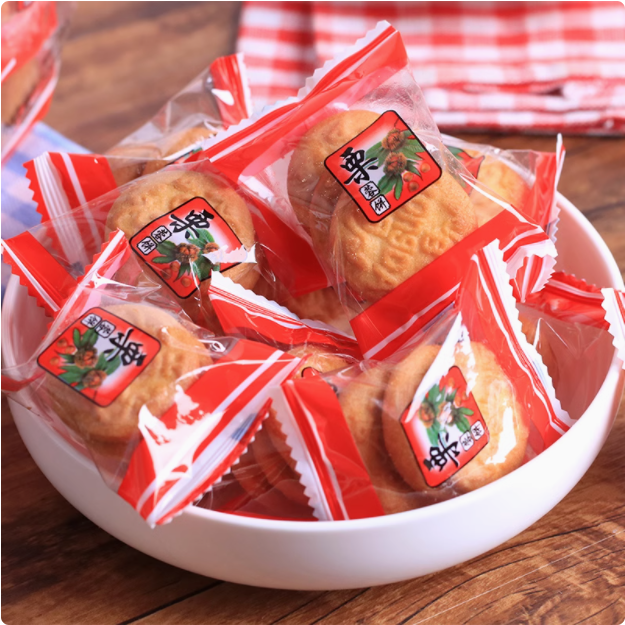 栗蓉饼香酥栗子饼怀旧休闲酥性饼干办公室休闲小零食代餐