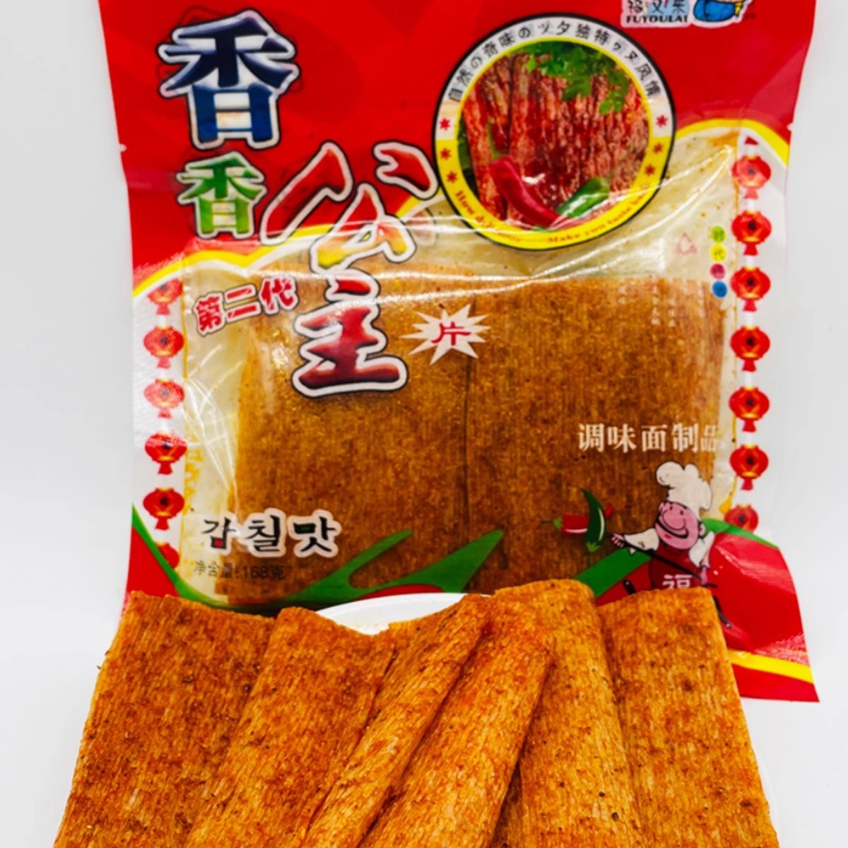 香香公主辣条手撕素牛排网红怀旧方便面筋休闲零食广西辣片