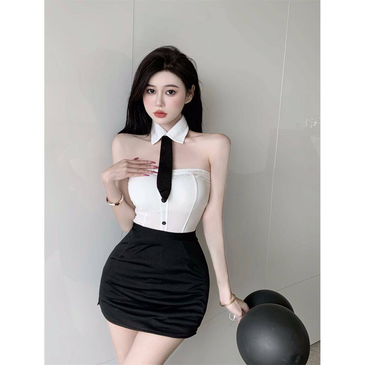甜辣风套装裙女2024夏季