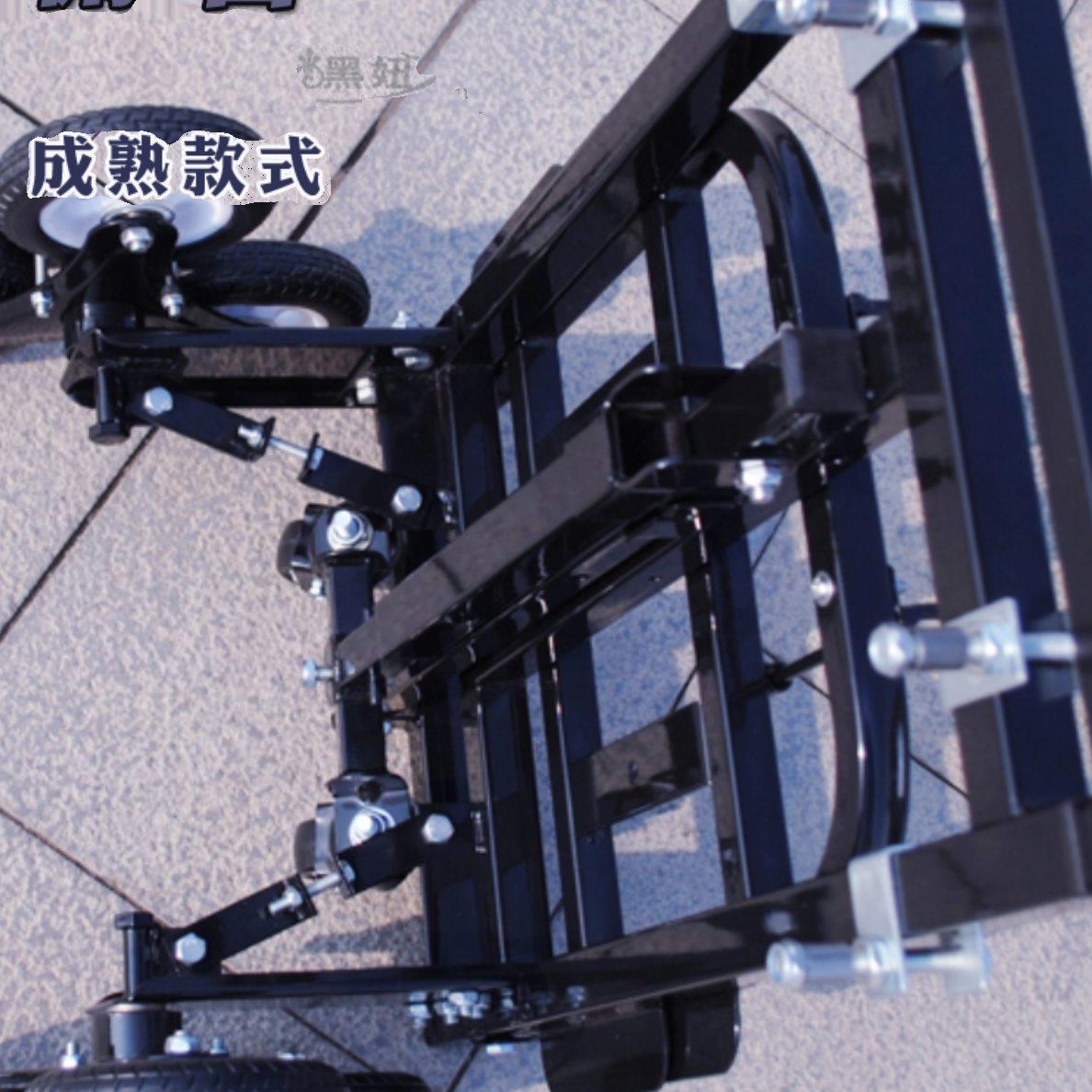 LC05载重王三轮爬楼车便携小拉车折叠购物车行李车拉货买菜车推车