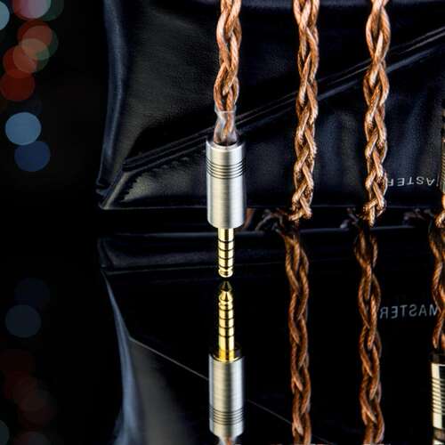 Melody Cable 烛龙耳机线高纯单晶铜4.4平衡ego黑剑日轮2升级线
