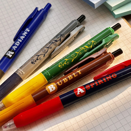 日本ZEBRA斑马新款中性笔撞色限定JJ15黑色JF笔芯0.5高颜值美式按动黑笔刷题笔快干学生用蓝色笔按压式可换芯