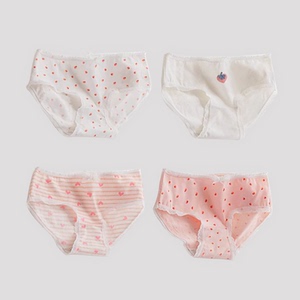 MINISO/名创优品40S精梳棉亲肤纯棉5A级抑菌透气少女士内裤可爱风