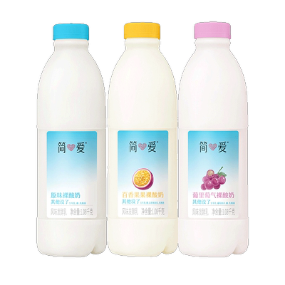 简爱裸酸奶1.08kg3种口味任选