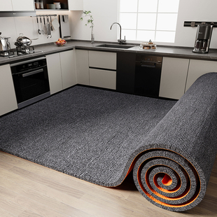 全铺厨房防滑防油地垫专用防水家用垫子可擦免洗耐脏吸水大面积