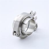 不锈钢快装 快开卡盘TC端头水管快速焊接固定夹法兰 接头卡箍套装