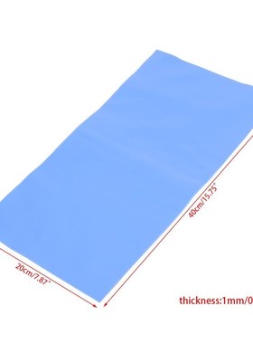 200*400*1mm Thermal Conductive Pad GPU CPU LED Heatsink Cool