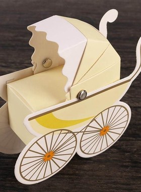 50pcs Candy box Baby stroller baby shower baby birth favors