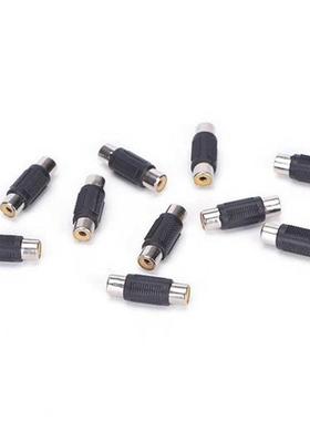 10pcs RCA Joiner Couplers AV Female to Female F/F Audio Adap