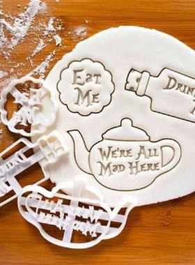 3pcs Cookie Cutters Set Food Grade Cookie Cutter Bakeware