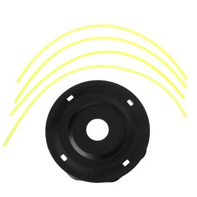 1 Set Universal Grass Trimmer Head with 4 Cables Brush Cutte
